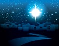 Bethlehem Christmas Star Illustration Royalty Free Stock Photo