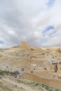 Bethlehem, Israel. - February 14.2017. View of the Lavra of Sawa Sanctified in the Judean Desert.