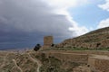 Bethlehem, Israel. - February 14.2017. Winter view in the Judean Desert near the Lavra of Savva the Sanctified.