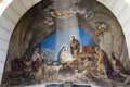 Bethlehem, Israel - January 28, 2020: Interior of Chapel of the Shepherd`s Field is a Roman Catholic religious building in West Royalty Free Stock Photo