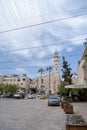 Bethlehem, Palestine - 10 April, 2023. View of the Mosque of Omar or Umar