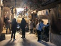 BETHLEHEM, PALESTINE - JANUARY 22, 2019: Grotto Over Cave Where Jesus Christ was Born. Church of the Nativity Bethlehem Royalty Free Stock Photo