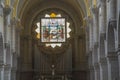 Bethlehem, Palestine. January 28, 2020: Interior of the Church of St. Catherine Royalty Free Stock Photo