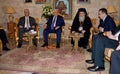 Bethlehem, Palestine. January 6th 2017: Greek Orthodox Patriarch Royalty Free Stock Photo