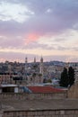 Bethlehem view from rooftop - Palestine