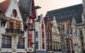 Bethune, France. Art deco and Flemish facades