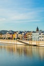 Betis Street in Seville, Andalusia, Seville Royalty Free Stock Photo