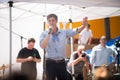 Beto O`Rourke Democrat Texas Campaigns for Senate Royalty Free Stock Photo