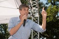 Beto O`Rourke Democrat Texas Campaigns for Senate Royalty Free Stock Photo