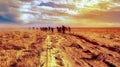 Betpakdala steppe southern kazakhstan