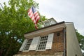 The Betsy Ross House on East Third Street, Philadelphia, Pennsylvania, where Betsy Ross created first American flag in 1777