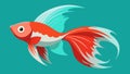 Bette Fish Vector Illustration for Your Design Needs Royalty Free Stock Photo