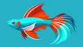 Bette Fish Vector Illustration for Your Design Needs Royalty Free Stock Photo