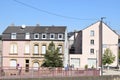 Bettembourg, Luxembourg - 08 22 2023: Town houses