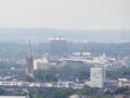 Bettenhaus Unilink and Herz Jesu Kirche church in Koeln