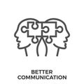 Better communication icon