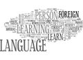 A Better Reason To Learn Foreign Language Word Cloud