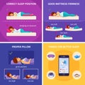 Better Sleep Design Concept Royalty Free Stock Photo