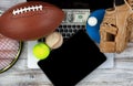 Betting on various sports with computer technology and money in