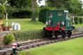 View of an old railway vehicle in Bettisfield, Clwyd, Wales on July 10, 2021