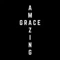 Amazing Grace Cross - text in cross shape. design vector