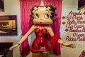 Betty Boop seens at Peggy Sue's Americana Route 66 inspired diner in Yermo, California about eight miles outside of Barstow