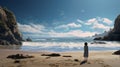 Betty\'s Breathtaking Beach: A Digital Fantasy Landscape