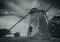 betty's hope sugar plantation - antigua Royalty Free Stock Photo