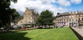 The Betty's Tea Room and cafe next to the war memorial in Prospect Square, Harrogate, North Yorkshire