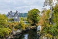 Betws-y-Coed Snowdonia National Park Wales Royalty Free Stock Photo