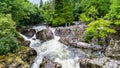 Betws-y-Coed in Snowdonia National Park in Wales, UK Royalty Free Stock Photo