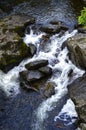 Betws-y-Coed waterfall Royalty Free Stock Photo