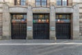 Beursplein 5 Euronext stock exchange Amsterdam with closed doors