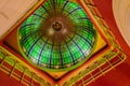Beautiful dome and ceiling in Queen Victoria shopping mall, Sydney Royalty Free Stock Photo