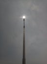 Beutiful picture of light tower.