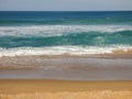 Beutiful turquoise waters at Mocambique beach in Florianopolis, Brazil