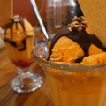 Beutifull Mango ice cream