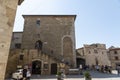 Church of San Silvestro in the main square of the town of Bevagna Royalty Free Stock Photo