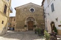 Internal church of the town of Bevagna Royalty Free Stock Photo
