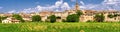 Bevagna (Umbria) high definition panoramic Royalty Free Stock Photo