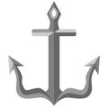 Beveled Metal Anchor