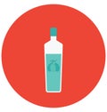 Beverage, coca cola Isolated Color Vector Icon that can be easily modified or edit.