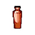 beverage cocktail shaker game pixel art vector illustration Royalty Free Stock Photo