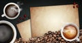 Beverage and coffee background