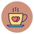 Beverage, coffee cup Vector Icon which can easily edit