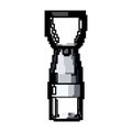 beverage coffee grinder electric game pixel art vector illustration
