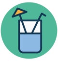 Beverage, disposable cup Isolated Vector Icon that can easily Modify or edit