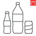 Beverage line icon