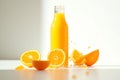 Organic fruit fresh drink orange juice copy space freshness template vitamin healthy