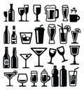 Beverages icon Royalty Free Stock Photo